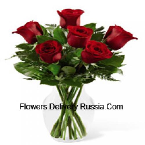 Cute 7 Red Roses