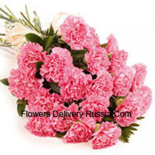 25 Roze Anjerbos