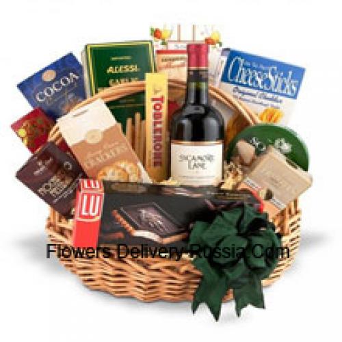 Hamper Containing Exotic Wine